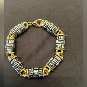Silver and Gold Tone Bracelet
